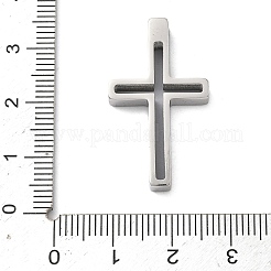 Pendentifs creux de Pâques en acier inoxydable 304&nbsp;STAS-G384-01C-P