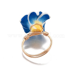 Handmade Fimo Ringe&nbsp;RJEW-TA00201