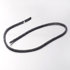 Non magnetici fili di perline di ematite sintetico&nbsp;G-F300-48A-F09