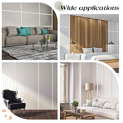 PVC selbstklebende flexible Formleiste&nbsp;DIY-WH20007-37C