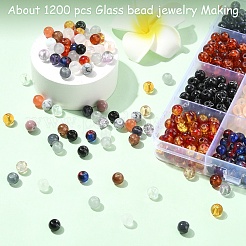 Kit per la creazione di bracciali con perline rotonde fai da te&nbsp;DIY-YW0012-92