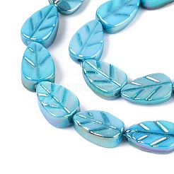 Colliers de perles sculptées en coquillage d'eau douce naturelle&nbsp;SHEL-N038-25B