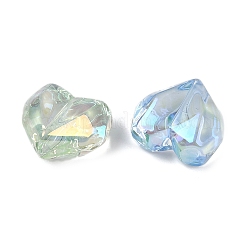 Placage uv perles acryliques transparentes&nbsp;MACR-L007-05A