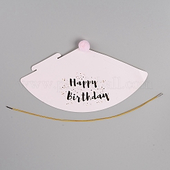 Chapeaux de fête en papier&nbsp;AJEW-WH0182-84B