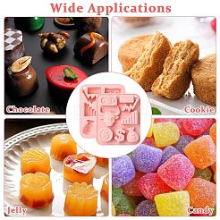 Stampi in silicone a tema mercato azionario&nbsp;ST-CJ0043-055