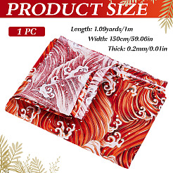 Baumwollstoff im japanischen Stil&nbsp;DIY-WH0589-004B-04