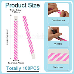 Bracelets jetables en papier&nbsp;BJEW-TAC0075-002D