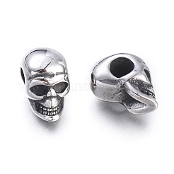Perline europee in acciaio inossidabile 304 di Halloween&nbsp;STAS-F243-43AS