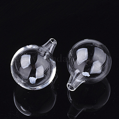 Handgefertigte Einloch-Kugelflaschen aus geblasenem Glas&nbsp;LS-BLOW-T001-01D