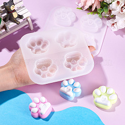 DIY-Fondant-Silikonformen mit Katzenpfotenabdrücken&nbsp;DIY-TAC0015-32B