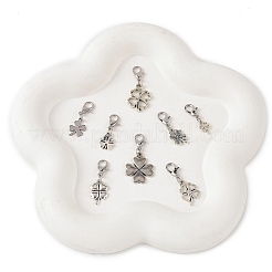 Décorations de pendentif en alliage 8pcs&nbsp;HJEW-YW00494