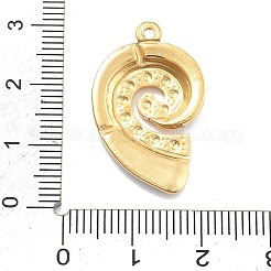 Strassanhänger aus 304er Edelstahl und Polymer Clay&nbsp;RESI-R155-012G-06