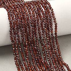 Chapelets de perles de grenat naturel&nbsp;G-H079-A01-03C-01
