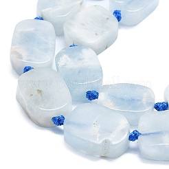 Natürliche Aquamarin Perlen Stränge&nbsp;G-K245-J11-01