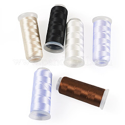 6 Rolle Veloursgarn in 6 Farben&nbsp;AJEW-TA0002-70C