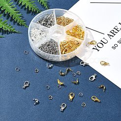Kit de fabrication de fermoirs mousquetons en alliage de zinc&nbsp;DIY-FS0006-92