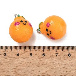 Undurchsichtige Harzanhänger&nbsp;RESI-A051-02A-P