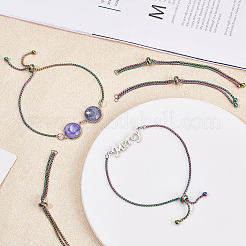 Fabrication de bracelet coulissant en acier inoxydable / bracelet bolo&nbsp;MAK-UN0001-27