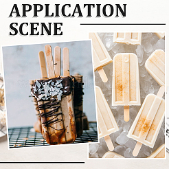 150 Stück Holz-Bastelstäbchen&nbsp;DIY-CN0003-95