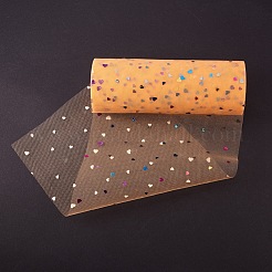 Herz Glitzer Pailletten Deko Mesh Bänder&nbsp;OCOR-BC0007-11