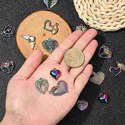 20pcs 10 styles pendentifs en alliage plaqué&nbsp;PALLOY-CJ0002-17