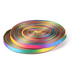 Ruban de polyester dégradé arc-en-ciel&nbsp;OCOR-G008-01A