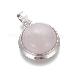 Ciondoli quazo rosa naturale&nbsp;G-L512-B19