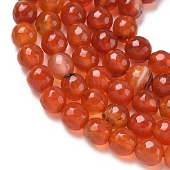 Chapelets de perles d'agate naturelle&nbsp;G-C082-A01-61