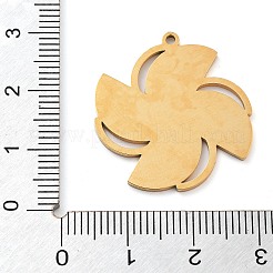 Pendentifs en acier inoxydable 304 émaillés&nbsp;STAS-M076-06G