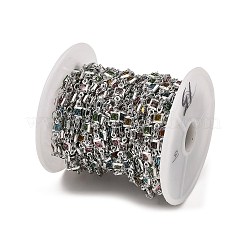 Catene a maglie quadrate in ottone con placcatura a cremagliera&nbsp;CHC-A007-07P