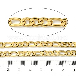 Catene Figaro in acciaio inossidabile 304 placcate ioni 10m (ip)&nbsp;CHS-G035-02D-G