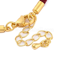 Armbänder aus Nylonschnüren&nbsp;AJEW-P116-02G-33