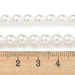 Chapelets de perles en verre nacré&nbsp;HY-G002-01C-01