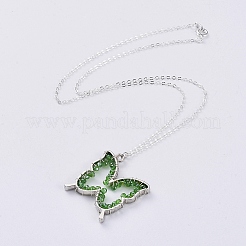 Boucles d'oreilles en verre et pendentif collier ensembles de bijoux&nbsp;SJEW-JS01076-03