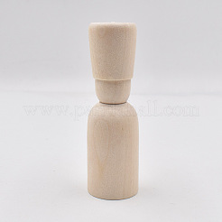 Unfertige Puppen aus Holz&nbsp;DOLL-PW0002-019