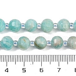 Natur Amazonit Perlen Stränge&nbsp;G-G182-B34-03
