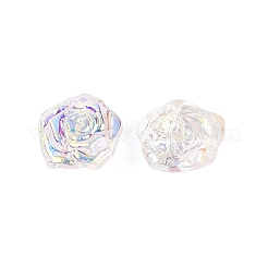 Chapelets de perles en verre transparent électrolytique&nbsp;EGLA-N056-02A-01