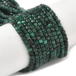 Natur Malachit Perlen Stränge&nbsp;G-D306-B01-2x2mm