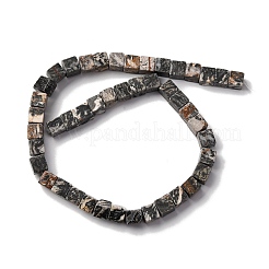 Natürliche Karte Steinperlen Stränge&nbsp;X-G-T139-8x8-45A