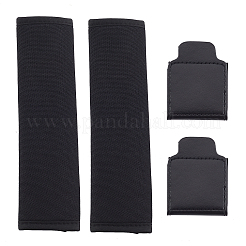 1 set di regolatori per cintura di sicurezza in similpelle per auto&nbsp;AJEW-FH0001-86