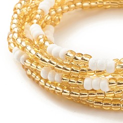 2 stücke sommer schmuck taille perle&nbsp;NJEW-C00024-02