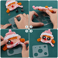 Acryl-Bastelvorlage für Puppenaugen&nbsp;DIY-WH0580-39H