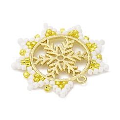 Anhänger aus Glasperlen mit Weihnachtsmotiv&nbsp;PALLOY-MZ00809-01