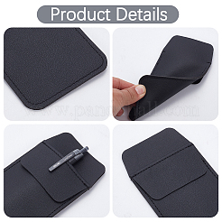 3 Stück 3 Farben PU-Leder-Stiftetasche&nbsp;AJEW-GF0014-44C