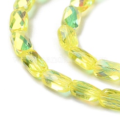 Trasparenti perle di vetro placca fili&nbsp;GLAA-Q099-G01-11
