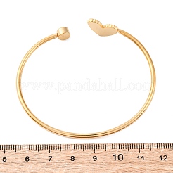 201 bracciali in acciaio inossidabile smaltati per donna&nbsp;BJEW-F492-01G-03