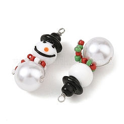Navidad lampwork hecho a mano colgantes&nbsp;PALLOY-JF06024