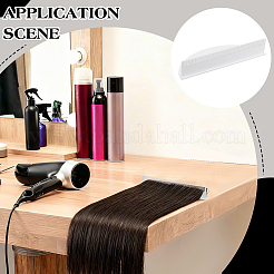 Expositores de extensiones de cabello acrílico&nbsp;AJEW-WH0695-217B