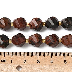 Natur Mahagoni Obsidian Perlen Stränge&nbsp;G-U023-A12-01