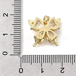 Ottone micro spianare fascino zirconi&nbsp;KK-N254-226G-01